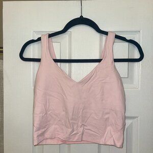 lululemon Align Tank Top Pink Puff - Size 8
